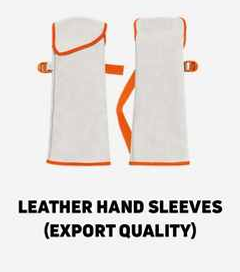 Export Quality Heavy Leather Welding Hand Sleeves