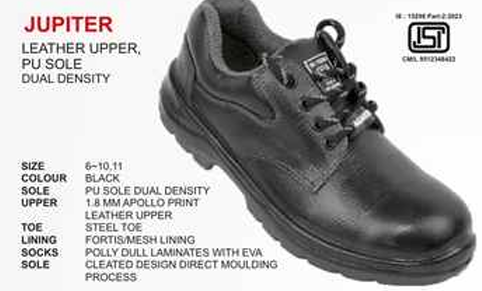 Jupiter Apollo Print Leather Upper Dual Density PU Sole Shoes