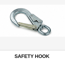 Forged Alloy Steel Spring Loaded Snap Safety Hook
