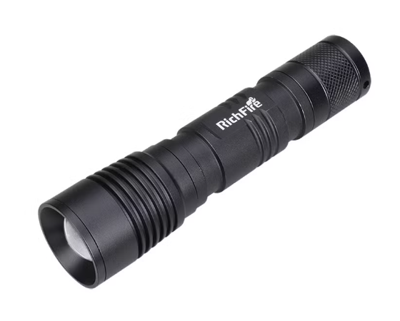 RichFire Rechargeable Aircraft Aluminum LED Tactical Flashlight