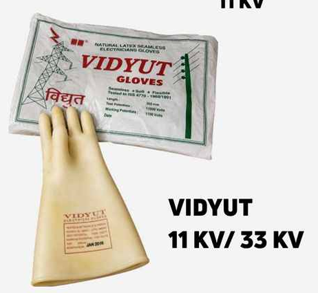 Vidyut 11 KV / 33 KV Electrical Insulating Gloves