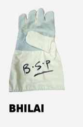 Bhilai Steel Plant Grade Heavy Leather Gloves