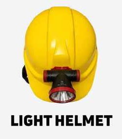 Integrated Headlamp Safety Helmet