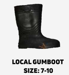 Local Site Heavy Gumboot (Size: 7-10)