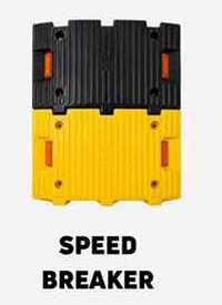 Modular Heavy Duty Rubber Speed Breaker Hump